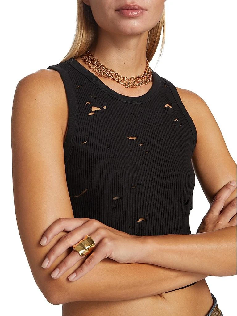 R13 Distressed Crop Tank 6