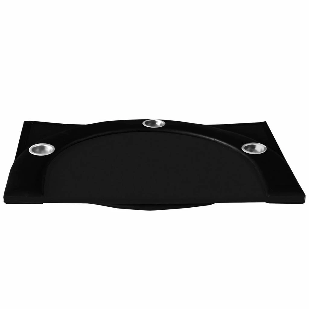 Streamdale Furniture Streamdale Folding Poker Table Top - 10 Player, Black 5