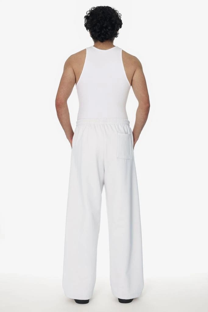 Los Angeles Apparel MWF1045 - 10 oz. Mid-Weight Poly Cotton Fleece Wide Open Bottom Sweatpant 8