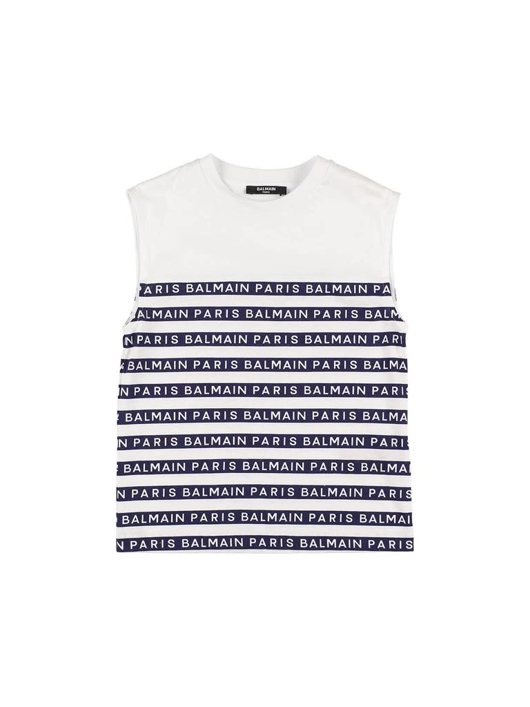 Balmain Organic Cotton Jersey T-shirt 1