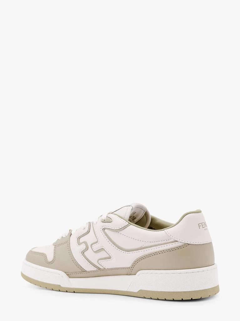 Fendi Leather sneakers with ff lateral logo 3