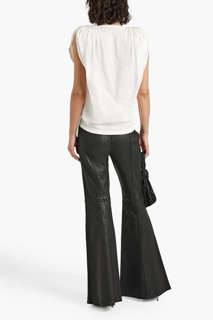 Alexander Wang Ruched cotton-jersey top 3
