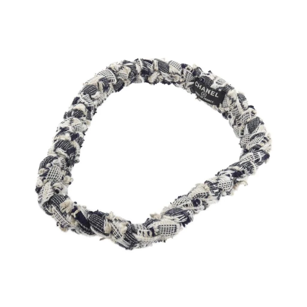 Chanel Navy Hair Tie (Pre-Owned)