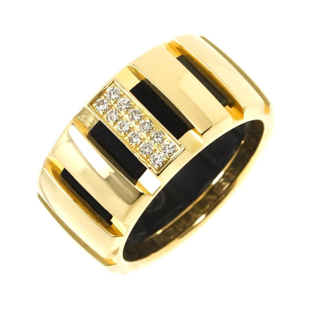 Chaumet yellow gold (18K) Band Ring (Pre-Owned)