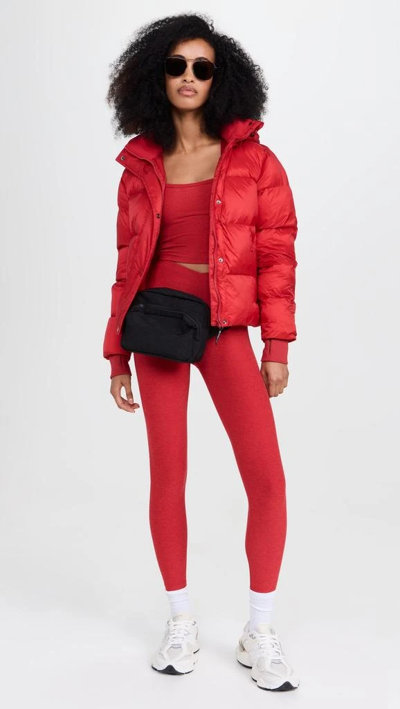 Beyond yoga Big Cozy Hooded Puffer Jacket 4