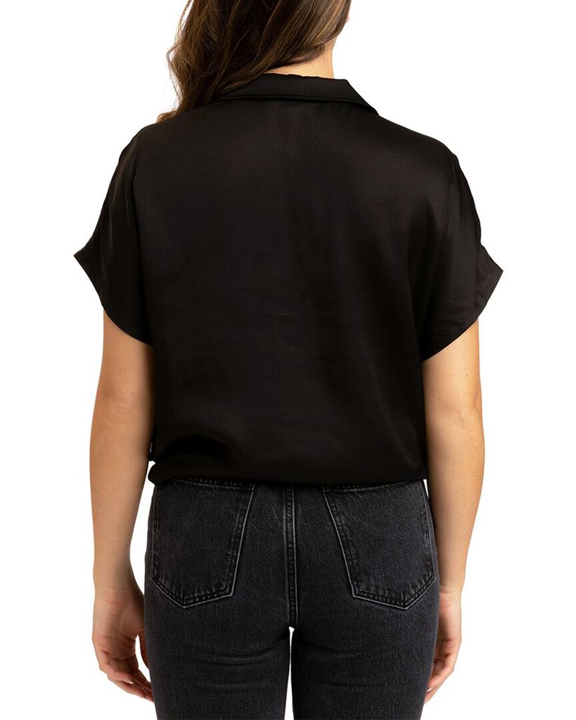 Threads for Thought Sheena Sateen Button-Up Shirt