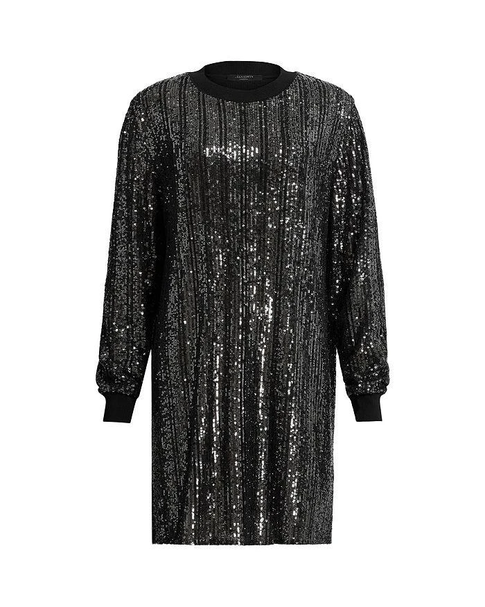 ALL SAINTS Solstice Sequined Mini Dress 7
