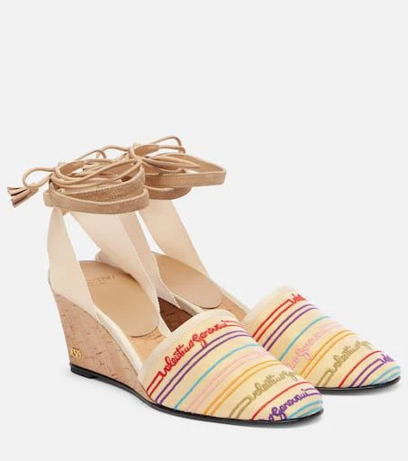 Valentino La Cruisette 75 espadrille wedges 1