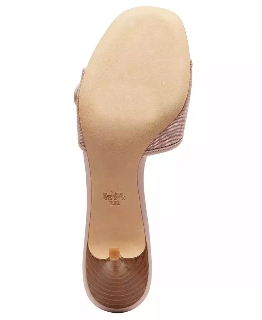 Coach Women
s Margot Buckle Kitten Heel Sandals 5
