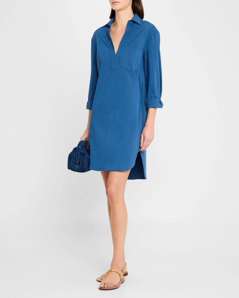 Finley Julia Deep V-Neck Stretch Shirtdress 4