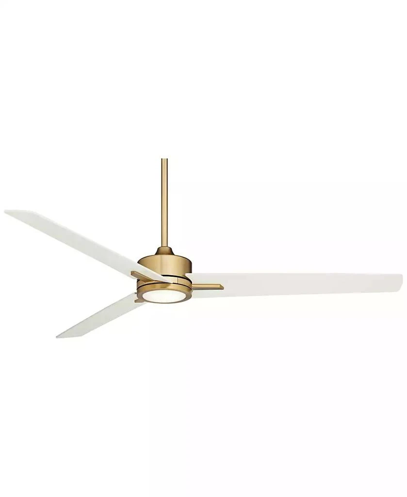 Casa Vieja 60 Inch 3 Blade LED Light with Remote Control Ceiling Fan