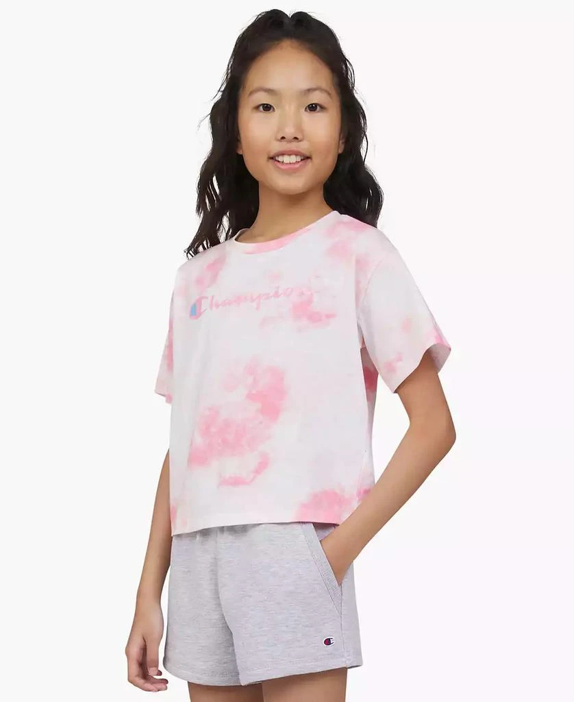 Champion Big Girls Tie Dye Meet Greet Crewneck T-shirt 6