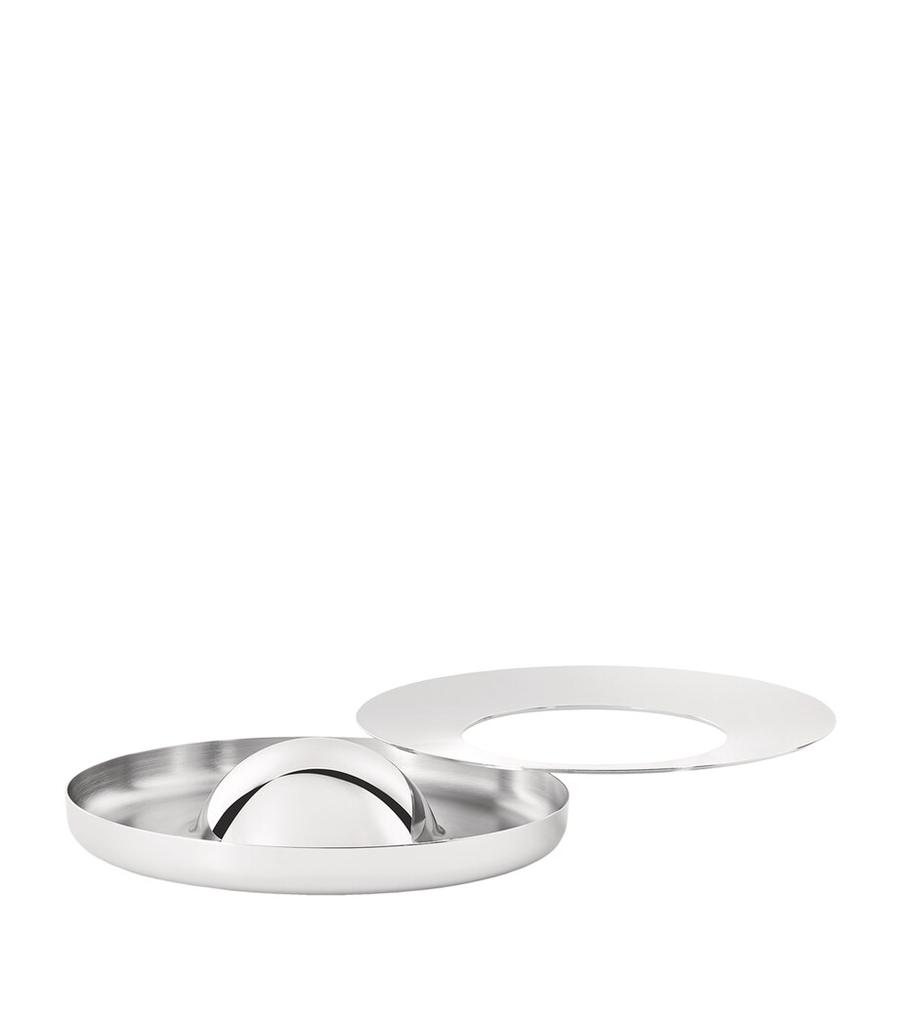 Christofle Stainless Steel OH de Christofle Ashtray