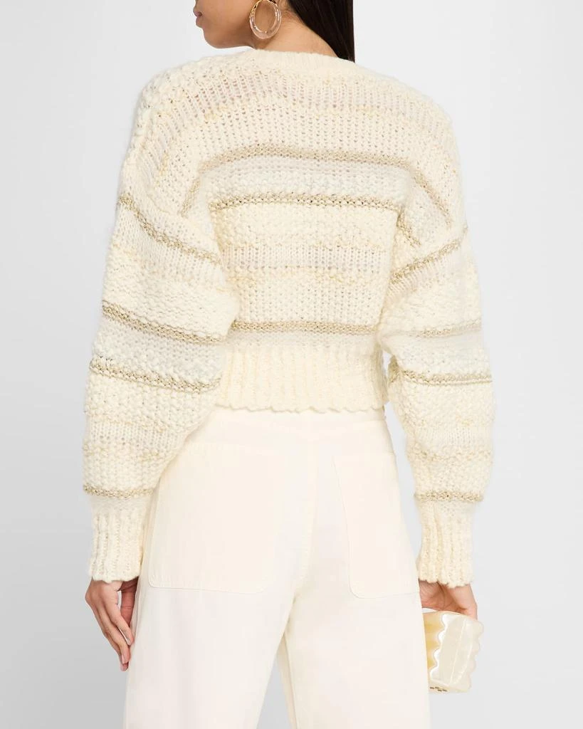 FRAME Textured Stripe Sweater 3