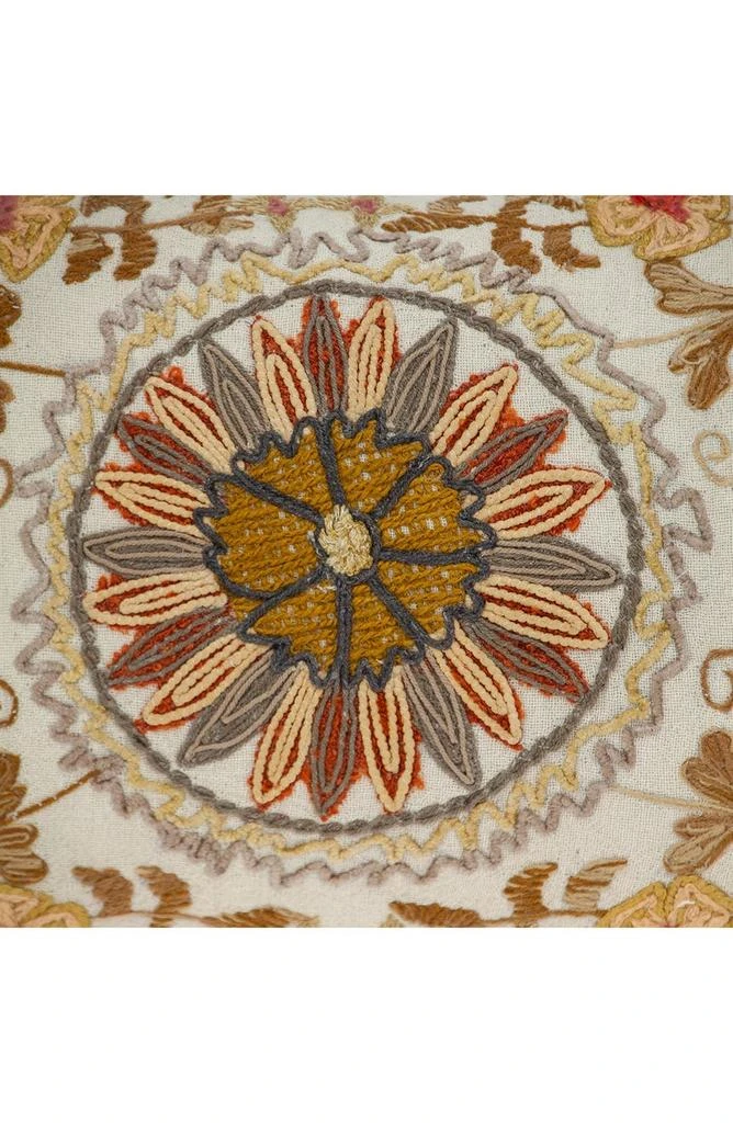 Parkland Hand-Embroidered Maggie Accent Pillow 3