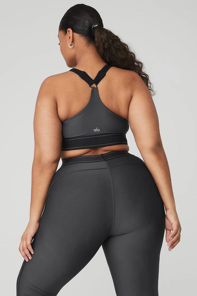 Alo Airlift Suit Up Bra - Macadamia/White 7