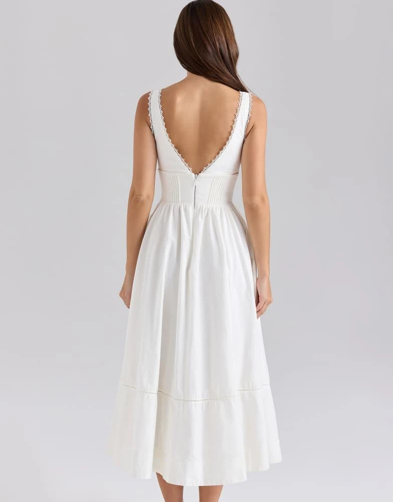 zimmermann painted heart sun midi dress Zimmermann Postcard Pleated Midi Dress Spliced Spli