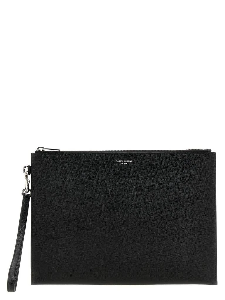 Yves Saint Laurent Saint Laurent Logo I-Pad Holder 1