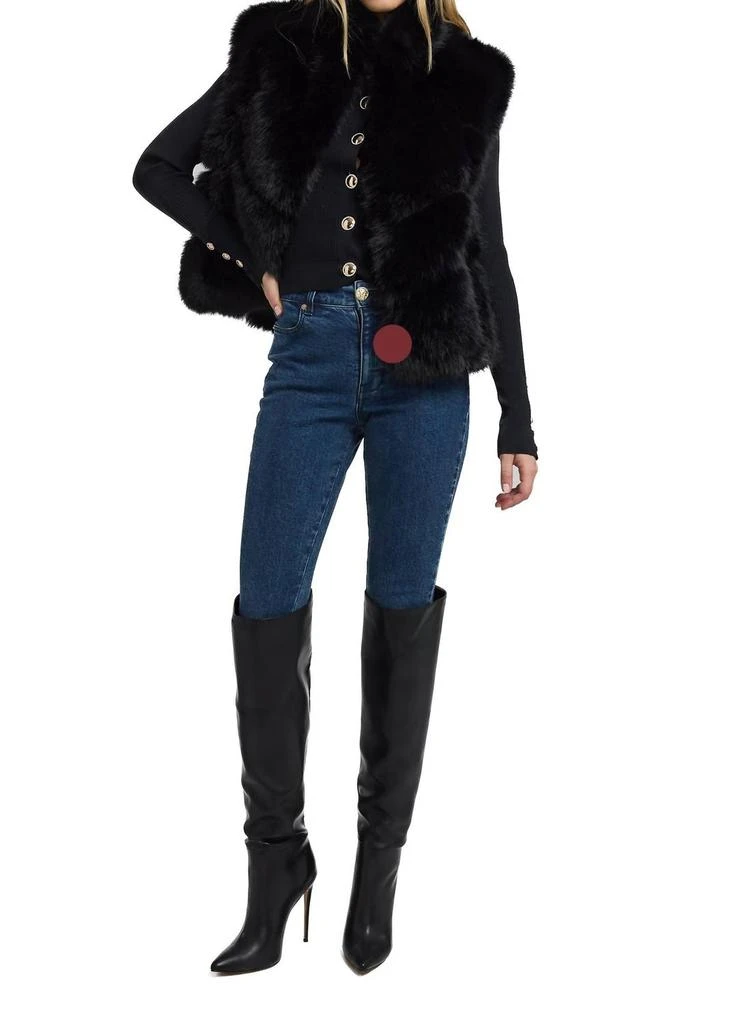 Generation Love Generation Love - rosario faux fur vest 4