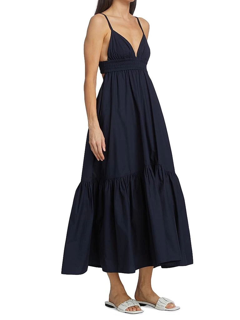 A.L.C. Rhodes V-Neck Tiered Maxi Dress 4