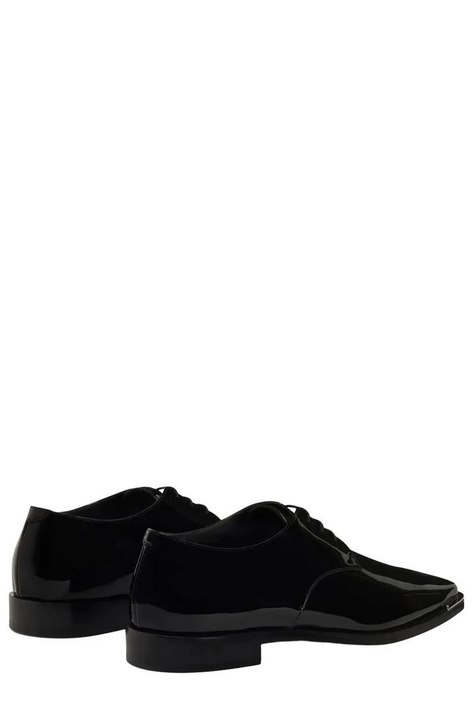 Giuseppe Zanotti Giuseppe Zanotti Patent Square-Toe Lace-Up Shoes 3