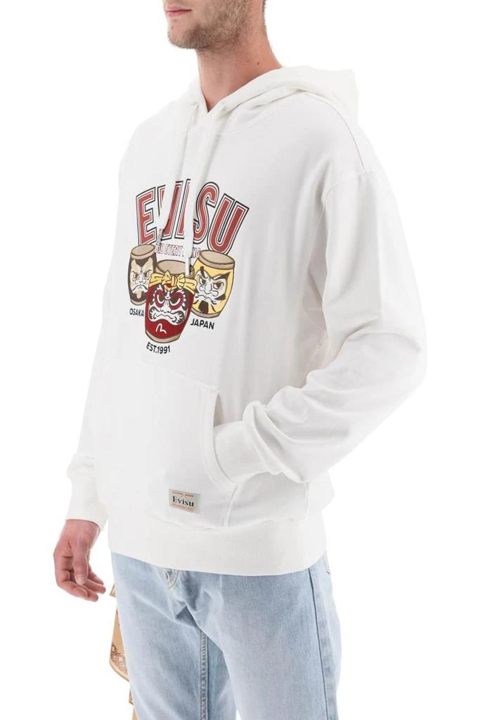 EVISU Evisu hoodie with embroidery and print 4