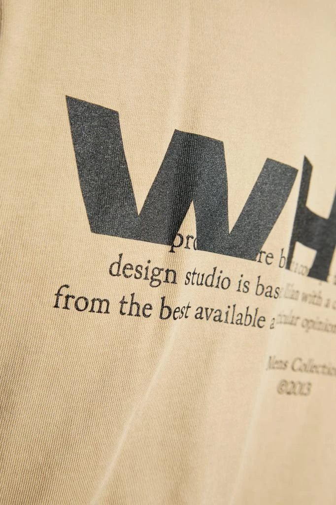 Off-White Off-White Off Split Crewneck T-Shirt 4