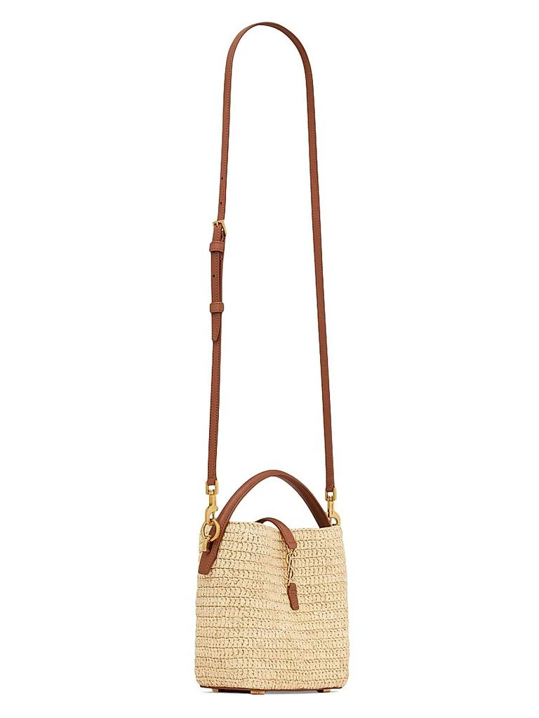 Yves Saint Laurent Le 37 Mini Mini Bag in Raffia 4