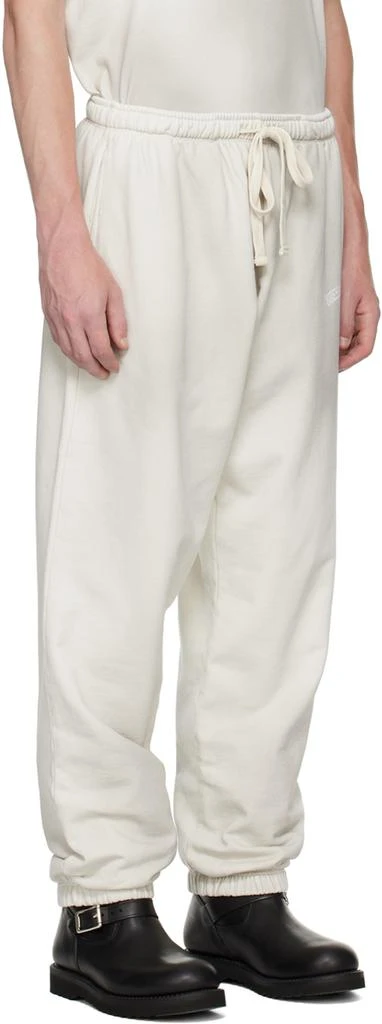 GUESS USA Off-White Printed Sweatpants 4