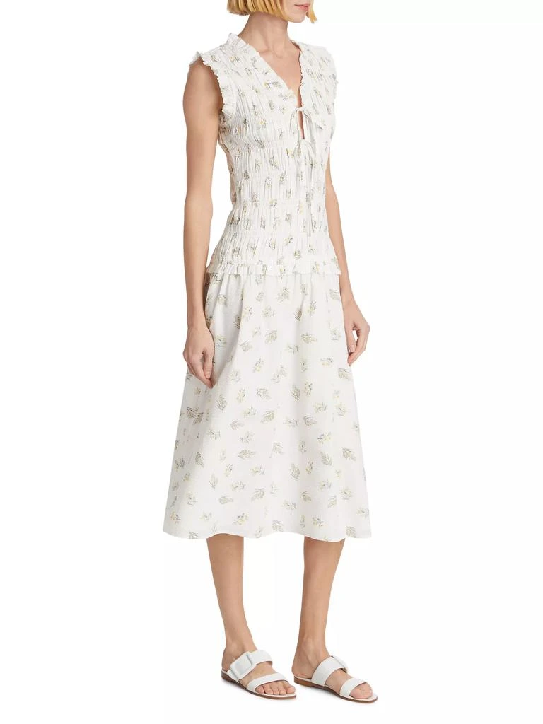 Rails Dion Floral Smocked Midi-Dress 2