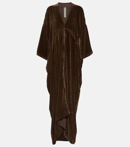 Rick Owens Tommykite velvet gown 1