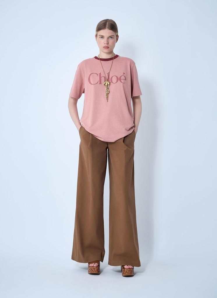 Chloé Logo Motif T-Shirt