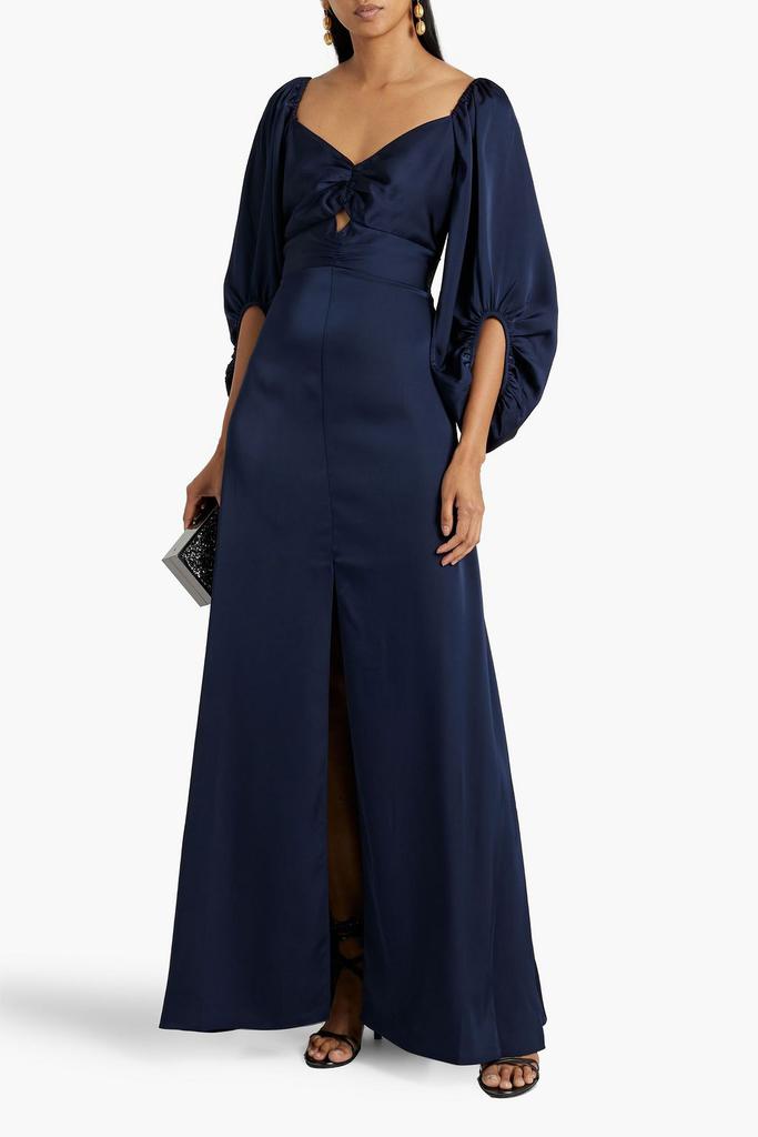 Sachin & Babi Angelina cutout satin gown