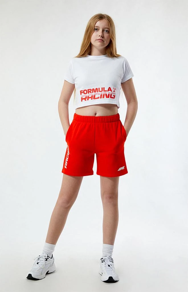Formula 1 x PacSun Kids Racing Sweat Shorts 2