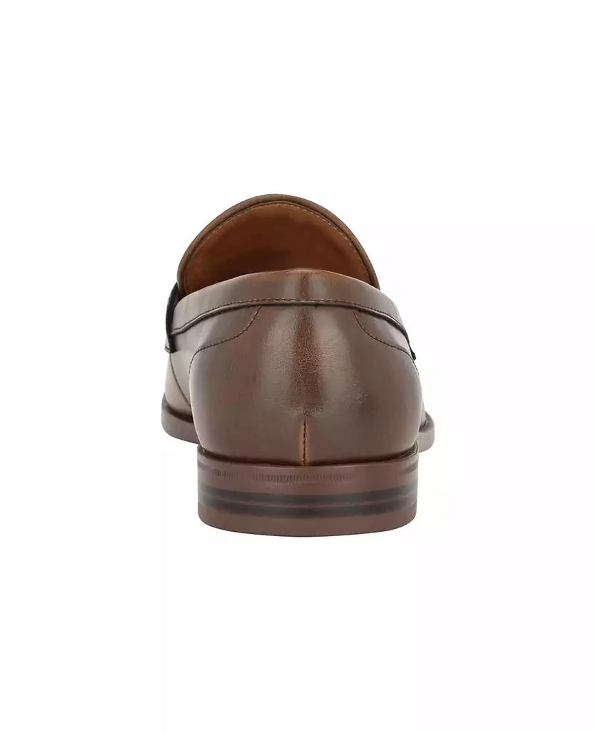 GUESS Men's Handle Square Toe Slip On Dress Loafers 3