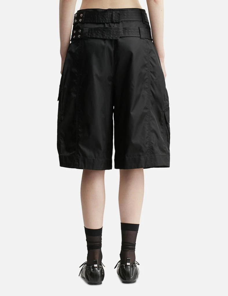 Ganni Duchess Nylon Pocket Shorts 3