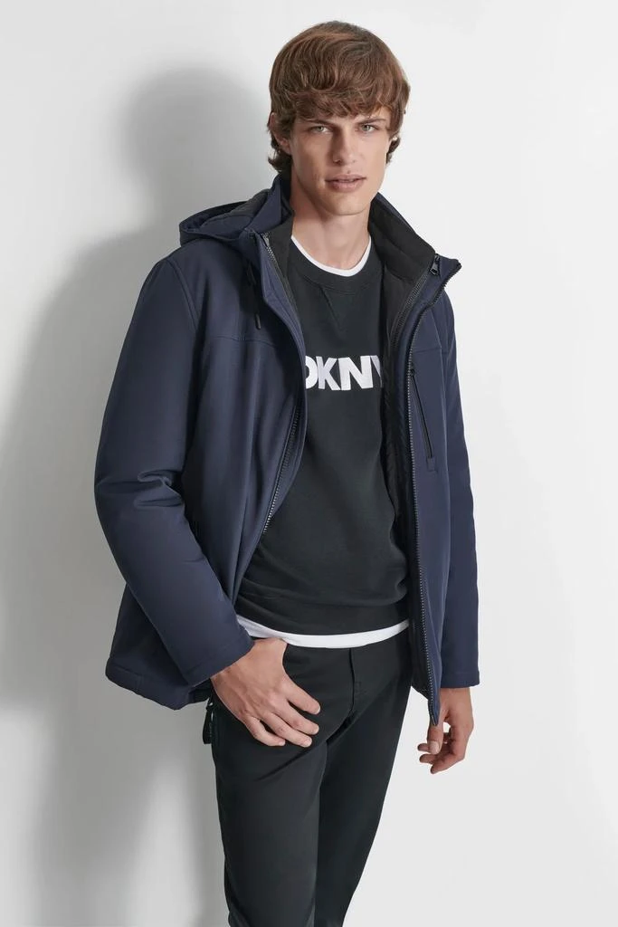 DKNY 3-IN-1 SOFT SHELL JACKET 1
