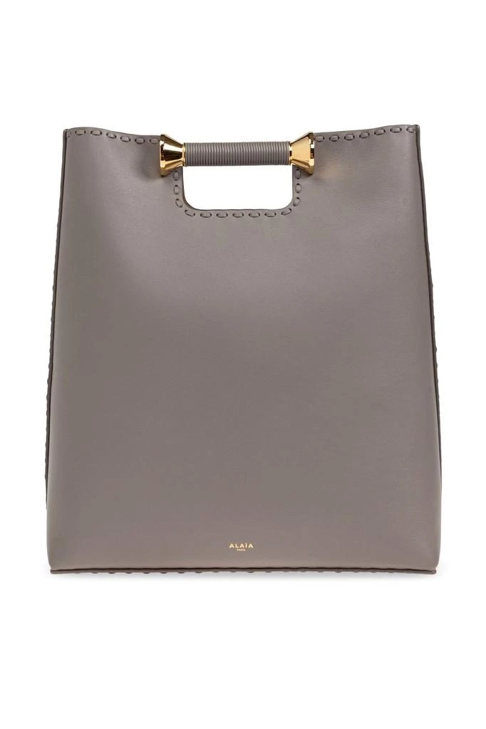 Alaïa Alaïa Bobine Logo Stamp Tote Bag 1