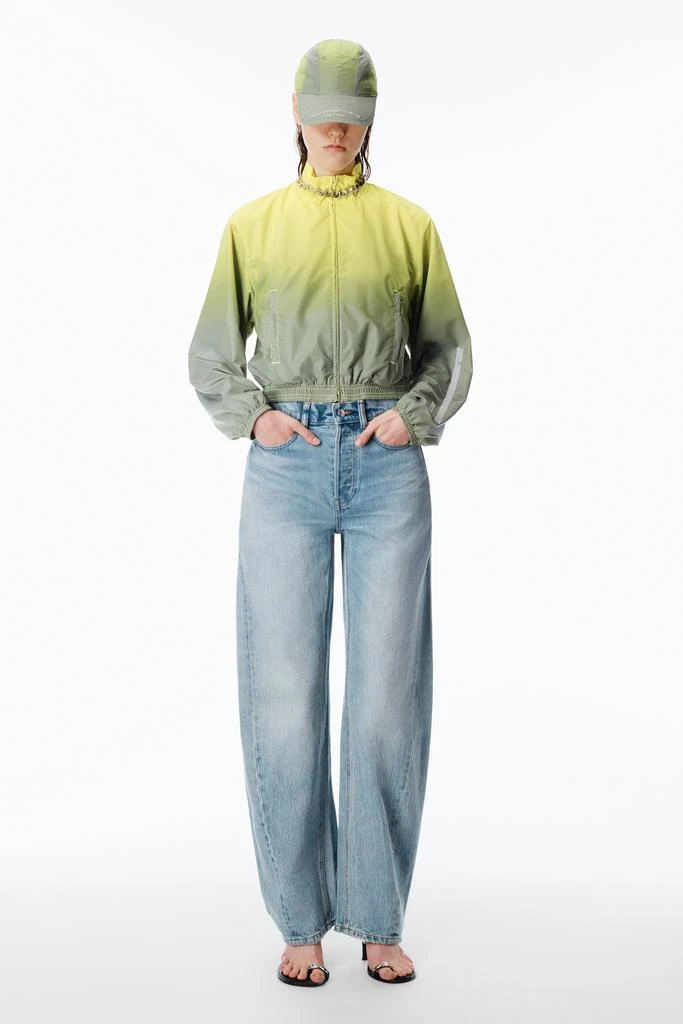 Alexander Wang float bleach blue mid-rise jeans 1