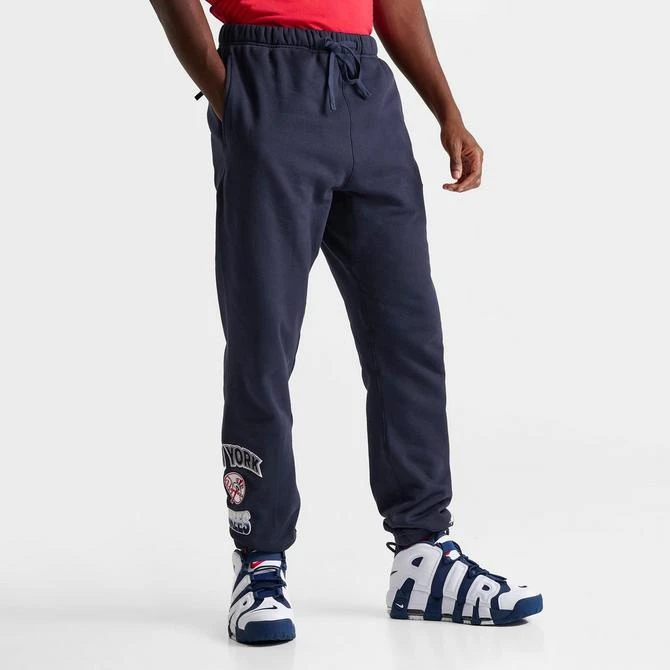 Pro Standard Men's Pro Standard New York Yankees MLB Turn It Up Fleece Sweatpants 5