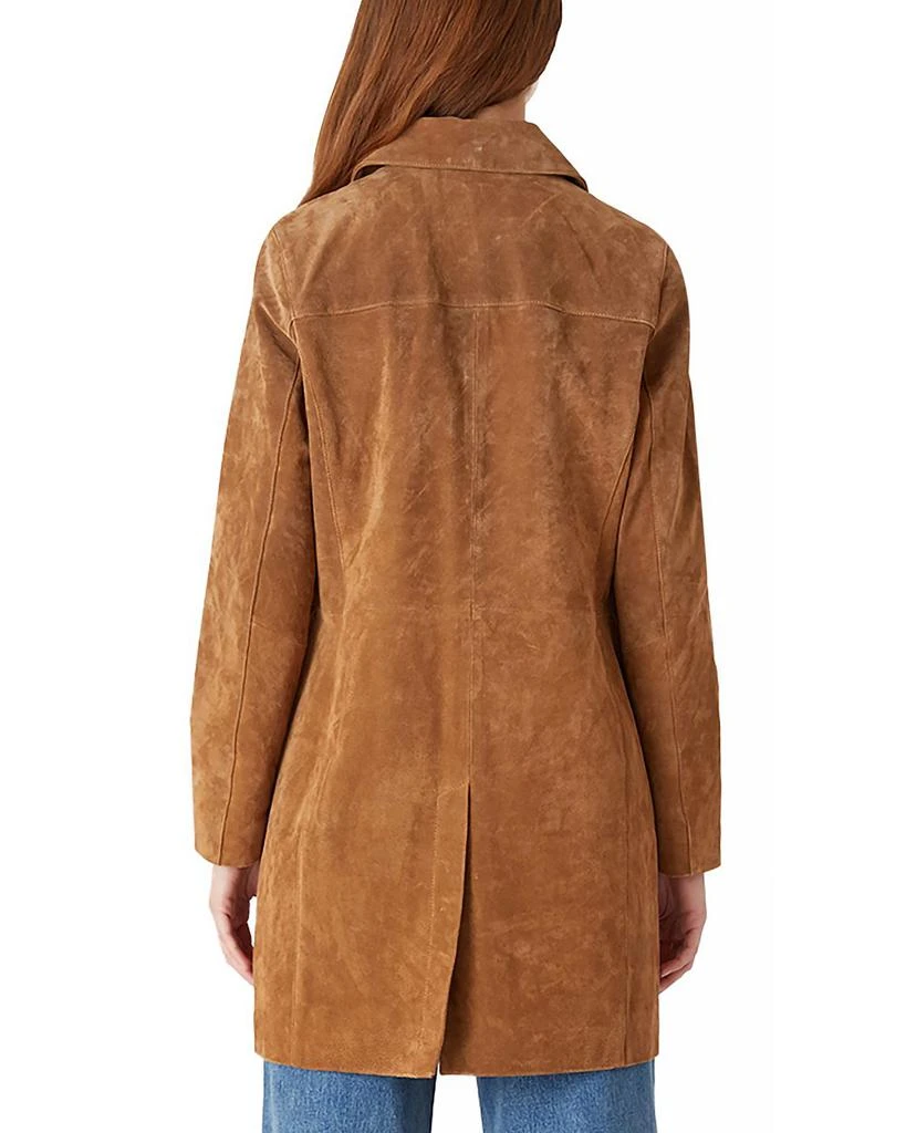 Blank NYC Real Suede Trench Coat 3