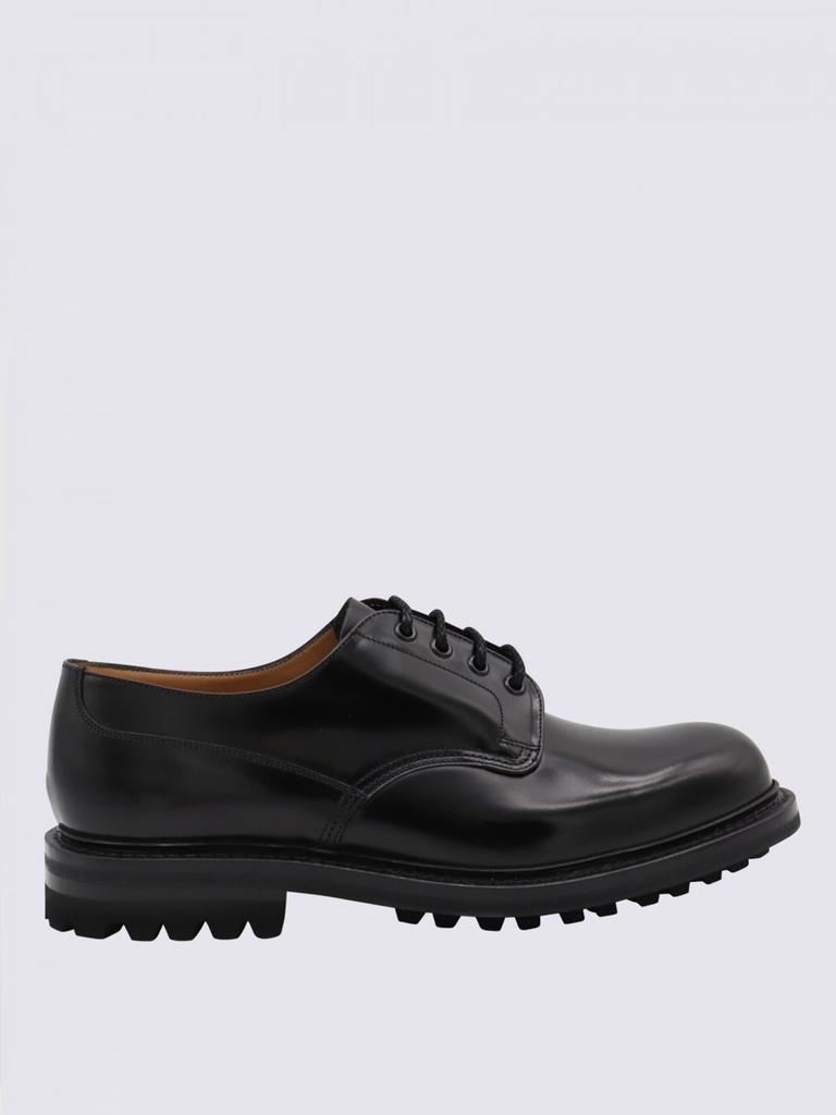 Church's Black Shannon derby shoes - Dress Shoes - BeyondStyle