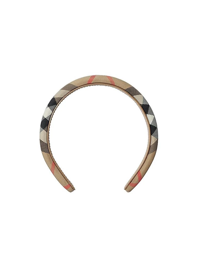 Burberry Girl
s Check Classic Headband