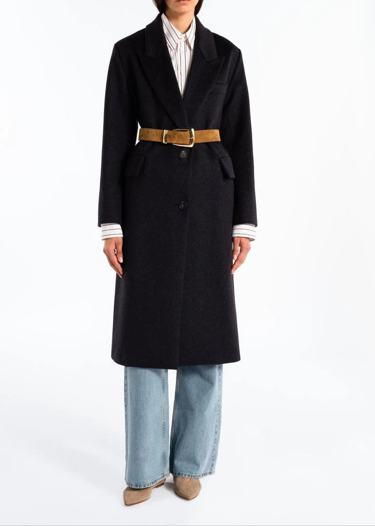 预计3周后发货 Margaux Lonnberg Margaux Lonnberg - Chemise Wenders Brown Stripes 3