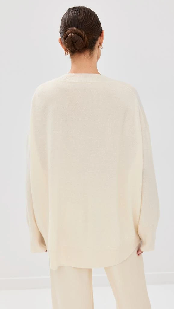 Sablyn Nylah Cashmere Slouchy V Neck Pullover 3