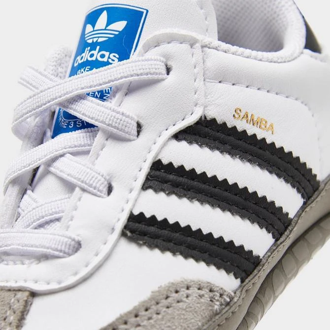 Adidas Infant adidas Originals Samba Stretch Lace Crib Shoes 3