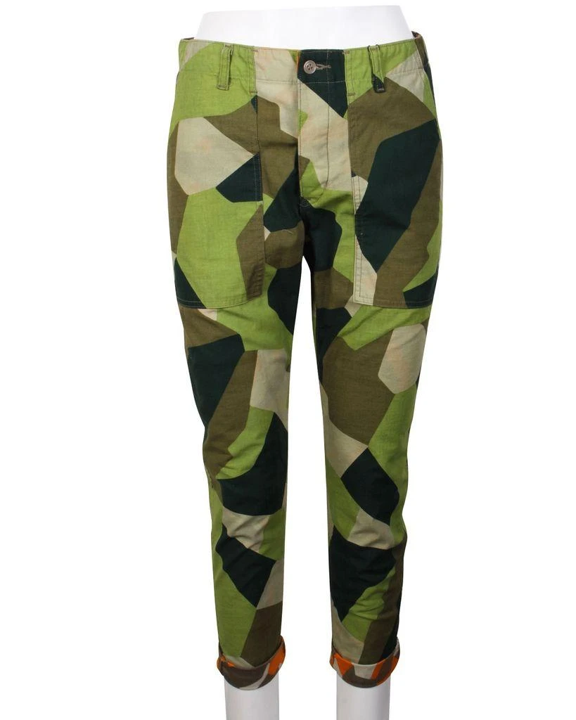 zucca Green Print Pants 1