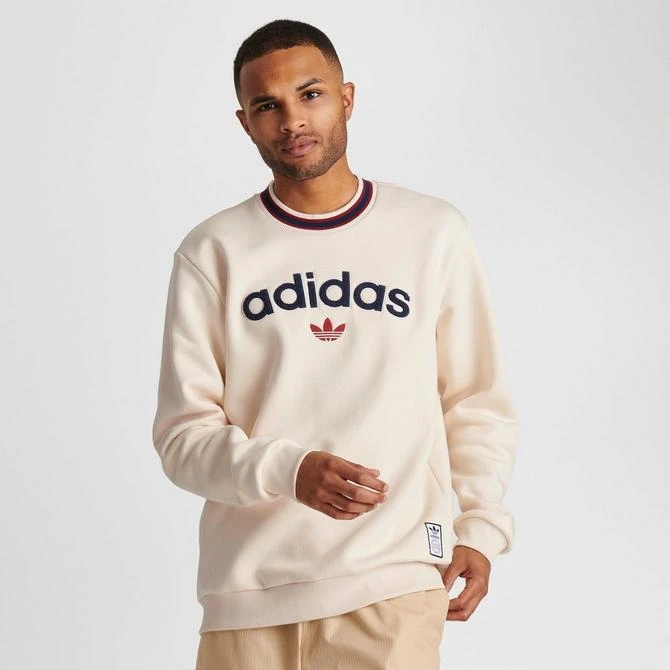 Adidas Men's adidas Originals Collegiate Crewneck Sweatshirt 5