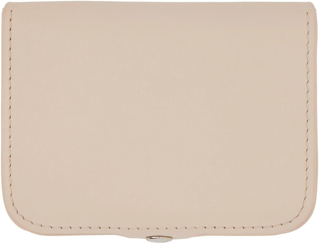 A.P.C. Beige Josh Coin Wallet 2