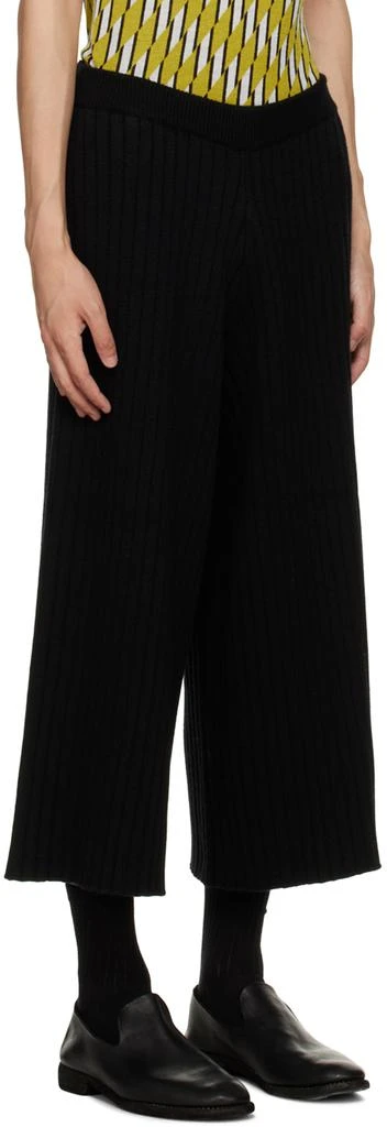ZANKOV Black Three-Pocket Trousers 2